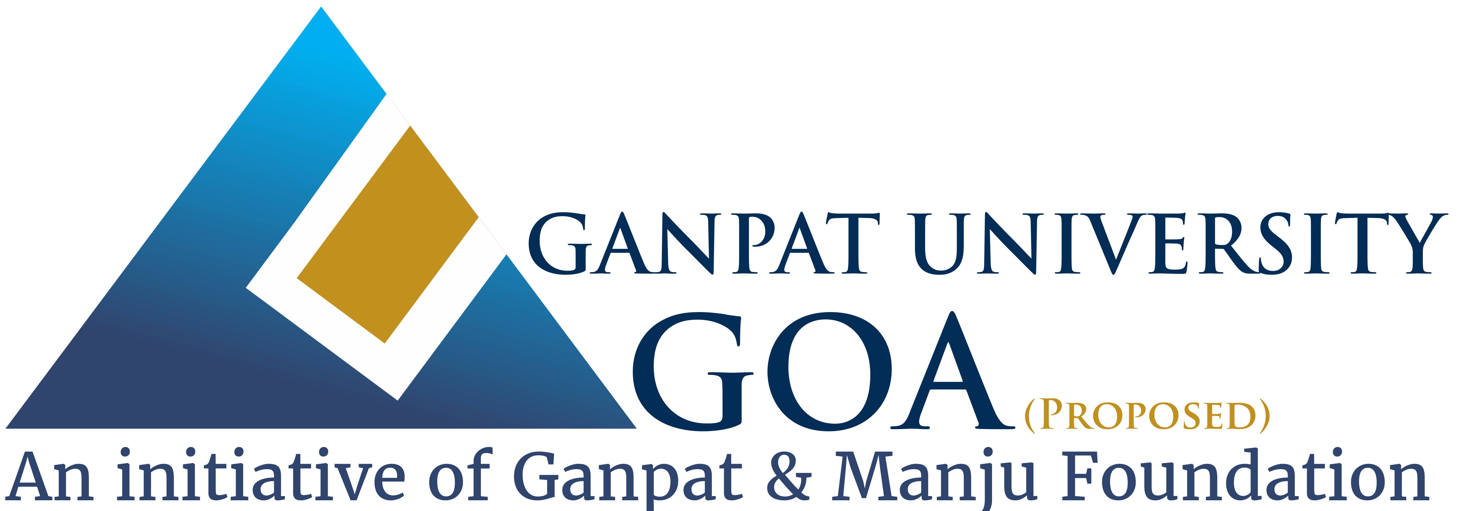 Ganpat University Goa Logo