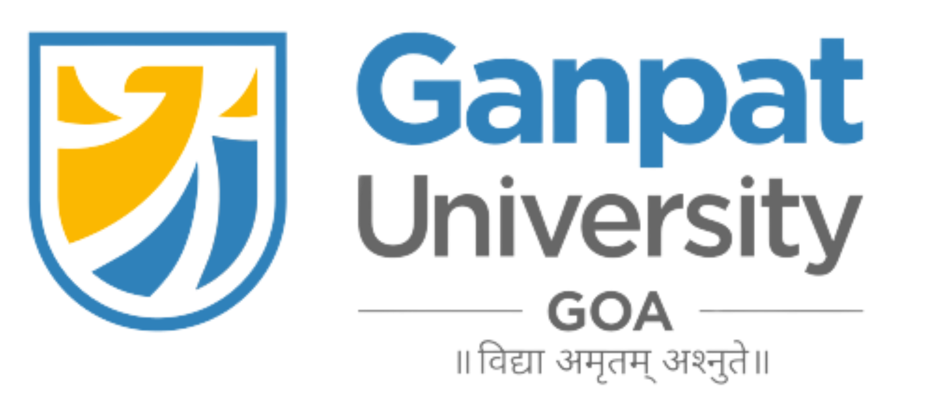 Ganpat University Goa Logo